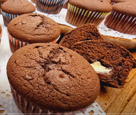 Csokoládés kakaós Muffin Szoky